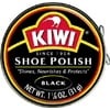 1-1/8 OZ Can Black Shoe Paste Regular Size 2PK