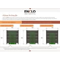 Enclo Privacy Screens EC18027 4 ft H x 3.3 ft W Bessemer WoodTek Vinyl