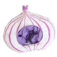 thumbnail image 3 of Cosplay de cebolla de peluche sombrero de vestir de vegetales lindo para festivales, 3 of 9