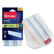 (2 pack) O-Cedar H2prO Microfiber Flat Mop Head Replacement Machine Washable
