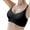 Black, variant on Wireless Push Up Bras for Women No Underwire Full Coverage Bra Comfy Bras for Women