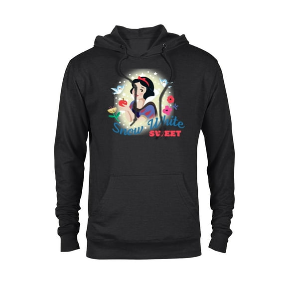 Disney Snow White & The Seven Dwarf's Sweet - Pullover Hoodie for Adults - Customized-Black