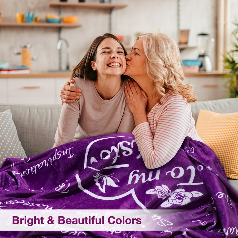 We Love You, Mom - Personalized Custom Blanket - Gift For Family, Christmas  Gift