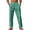 Green_007, variant on Domuza Linen Pants Men Casual 2026 Summer Beach Elastic Drawstring Waist Yoga Pants Travel Baggy Work Pant Pajama Beige 3XL