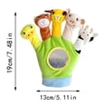 thumbnail image 3 of TIELUTT Hand Puppet Interactive Toy Hand Puppet with Movable Mouth Hand Puppets for Kids All Ages Small with Camera Camera 4k Emotion Parrot 2 Controller Super Small, 3 of 3