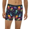 thumbnail image 2 of Men'S Boxer Briefs, Gradient Octopus Soft And Breathable Mens Underwear Boxer Briefs With Widen Waist, 2 of 2