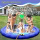 thumbnail image 4 of Inflatable Baby Kids Splash Pad Pool Sprinkler Water Toys Outdoor Garden Play Water Mat, 4 of 4