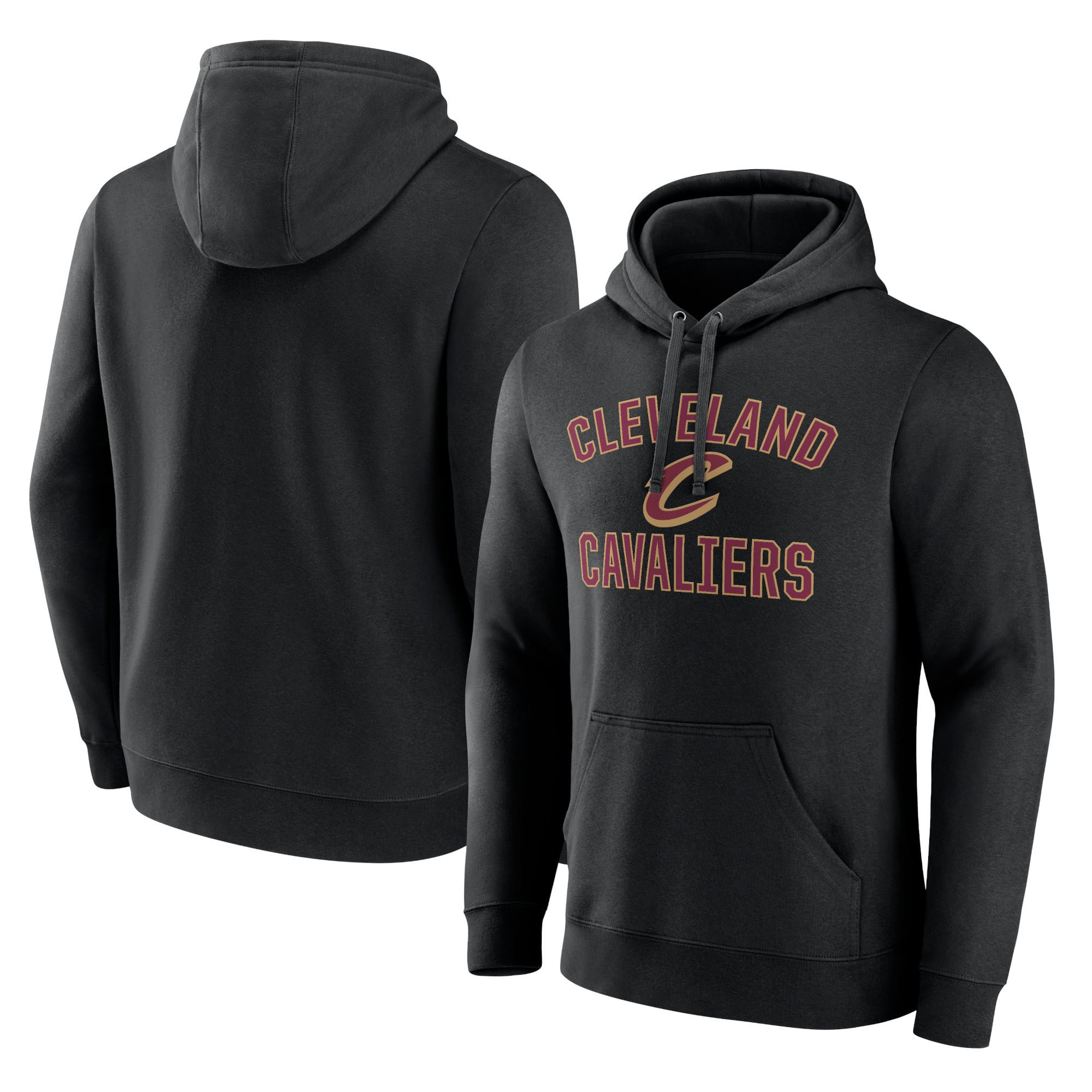 Men's Black Cleveland Cavaliers Victory Arch Pullover Hoodie