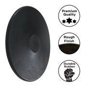 Port A Pit Black Rubber Discus, Practice 1Kg