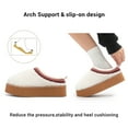 thumbnail image 6 of Vonmay Women's Cozy Platform Slippers, Warm Faux Fleece-Lined Indoor Outdoor Slippers with Anti-Slip Sole, Stylish and Comfortable Winter House Shoes, 6 of 6