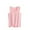 Pink, variant on MOJOGO Strency Striped Tops for Women Basic Crew Neck Tank Tops Casual Summer Everyday Camisoles Brown 5XL