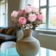 thumbnail image 5 of Ramo de rosas y peonías artificiales de seda | Decoración para bodas, fiestas y el hogar | Arreglo floral de mano para centro de mesa, 5 of 6