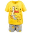 thumbnail image 2 of Disney Winnie the Pooh Tigger Infant Baby Boys Graphic T-Shirt French Terry Shorts Set Orange/Gray 24 Months, 2 of 5