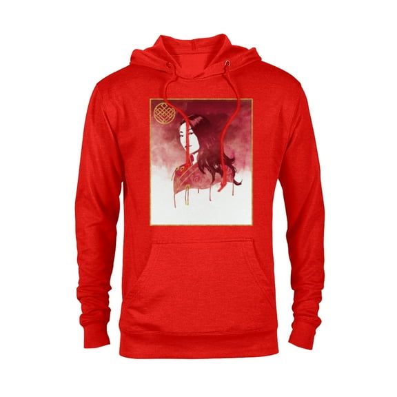 Marvel Shang-Chi Legend of the Ten Rings Katy Portrait - Pullover Hoodie for Adults – Customized-Red Heather