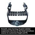 thumbnail image 4 of Casco de seguridad 3M SecureFit Climbing Style White X5001X-ANSI, 4 of 9