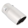 thumbnail image 2 of 68mm Universal Bevel Exhaust Tip Pipe Rear Tail Throat Car Modification, 2 of 5