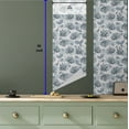 thumbnail image 5 of Ambesonne Blue Floral Peel & Stick Wallpaper for Home, Pastel Summer Flowers, 13"x36", Pale Blue Off White, 5 of 5