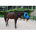 thumbnail image 2 of Máscara antimoscas para caballo Liekkas S azul con protección UV, 2 of 5