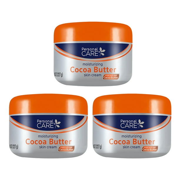 Personal Care Moisturizing Cocoa Butter Skin Cream. Dry