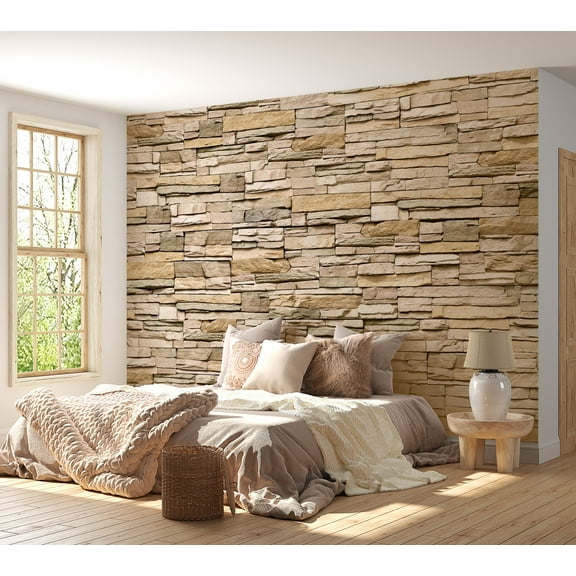 Tiptophomedecor Background & Patterns Wallpaper Wall Mural - Decorative Stone