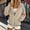 Khaki, variant on Autumn Fashion Jacket for Women Solid Color Hooded Long Sleeve with Pockets Zip Drawstring Softshell Jacket Slim Fit Comfortable Coats Daliy Wear Outdoor Picnic Holiday Party XXL Black