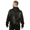 thumbnail image 3 of Mossy Oak Men's Eclipse Camo Pullover Tech Hoodie with Neck Gaiter, Up to 2XL, 3 of 6