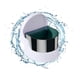 thumbnail image 1 of Limpiador ultrasónico profesional de joyas, mini ultrasonido para anteojos, relojes, anillos, maquinillas de afeitar, dentaduras postizas, herramientas, piezas (blanco), 1 of 5