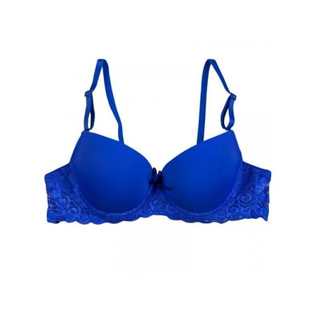 

Lavaport Women Push Up Padded Lace Bra Brassiere Size 34A-36B