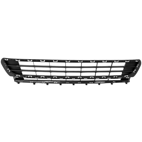 Bumper Grille Compatible with 2015-2017 Volkswagen Golf Sportwagen 2017 Alltrack Front, Lower Dark Gray