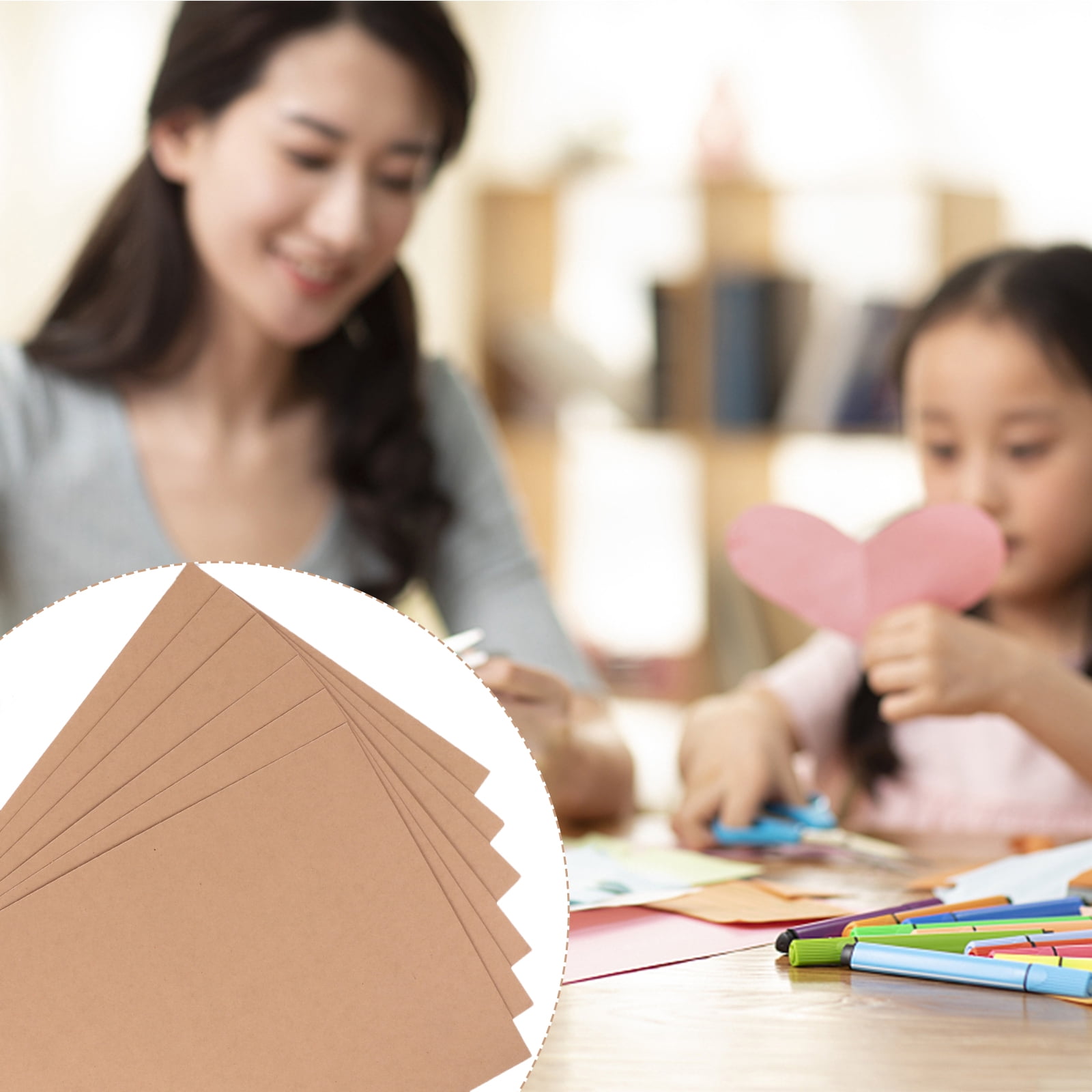 20 Pcs Creative DIY Cardboard Exquisite Kraft Bulletin Carton Student