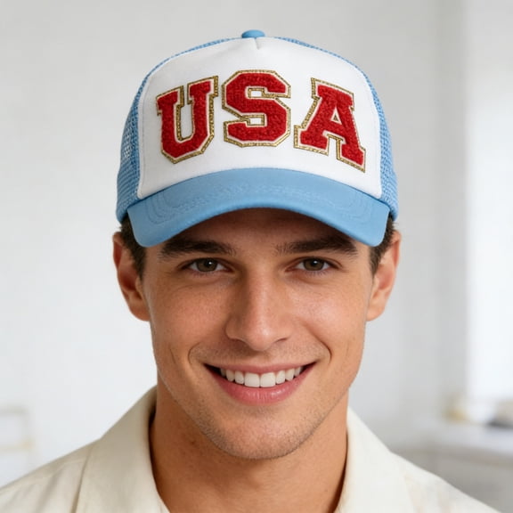 LiuXxxx Breathable Summer Baseball Cap With Classic Embroidery Design For Daily Casual Wear And Party Scenes Blue