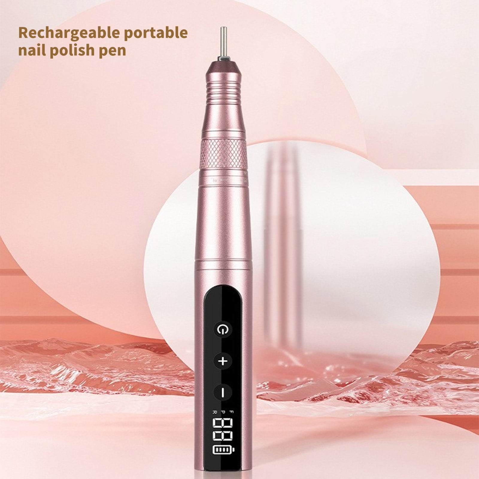 35000rpm Electric Nails Drill Machine Rechargeable Professional Nails Drill with Drill Bits for Gels Nails