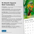 thumbnail image 6 of Hummingbirds | 2026 12x24" (Hanging) Monthly Square Wall Calendar | Plato, 6 of 9