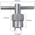 thumbnail image 2 of Upgraded version 104421 Cartridge Puller Removal Tool, Compatible with Moen 1200, 1222, & 1225 Single Handle Cartridges, Shower Faucet Valve Core Removal Tool$$Tools & Hardware Other, 2 of 5