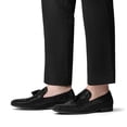 thumbnail image 5 of Bruno Marc Men's Tassel Dress Loafers Slip on Comfortable Rhinestone Tuxedo Shoes for Wedding Party Graduation, 5 of 7