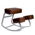 thumbnail image 2 of Sleekform Ergonomic Kneeling Chair - Rocking Desk Stool for Comfortable Home Office Posture Support - Metal, Heavy Duty, Easy to Clean Cushions, 2 of 10
