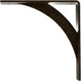 thumbnail image 4 of Ekena Millwork 2"W x 12"D x 12"H Legacy Steel Bracket, Antiqued Bronze, 4 of 13