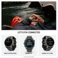 thumbnail image 5 of Garmin fēnix 8 Pro, 47mm, AMOLED Display, Premium Connected Multisport GPS Smartwatch, inReach® Technology, Sapphire, Titanium with Graphite/Black Silicone Band, 5 of 7