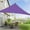 Purple, variant on EQWLJWE Shade Sails 9.8' x 9.8' x 9.8' Triangle Sun Shade Sail Canopy Sun Shade Sail Canopy Awning Fabric Cloth Screen - UV Block UV Resistant Heavy Duty Commercial Grade - Outdoor Patio Carport