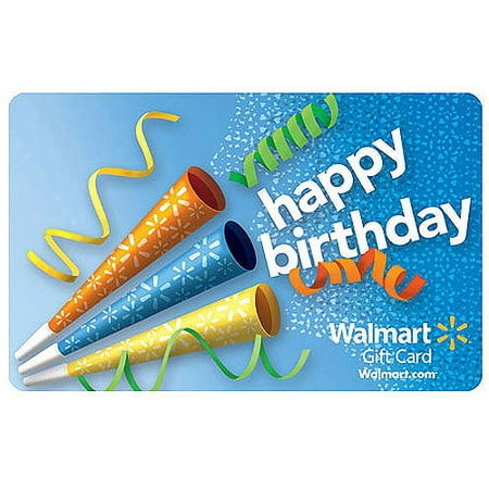 Birthday Noise Walmart Gift Card