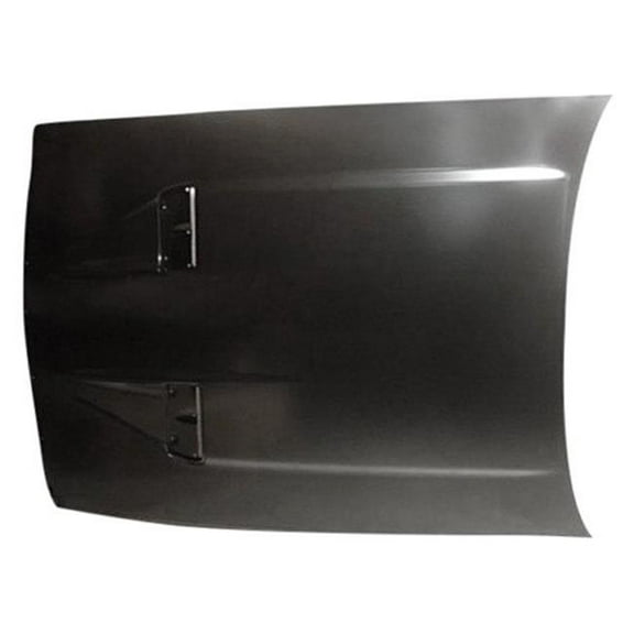 Hood with Scoop Holes Exclusive Louvers for 1971-1973 Mustang