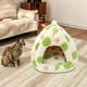 thumbnail image 1 of Cama para Gatos Yinane Semicerrada Felpa Antideslizante 35 x 35 x 42 cm, 1 of 8