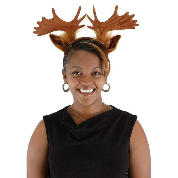 Moose Ears & Antlers Headband
