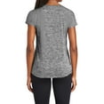 thumbnail image 2 of Mafoose Women's Electric Heather Sporty Tee Black Electric X-Small, 2 of 5