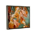 thumbnail image 3 of Stupell Industries Autumn Tree Leaves Water Droplets Fall Foliage Photograph Luster Gray Floating Framed Canvas Print Wall Art, Design by Gail Peck, 3 of 9