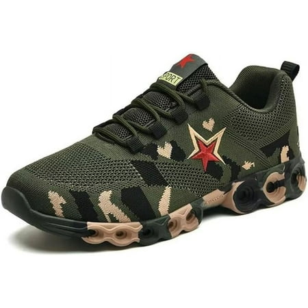 Men Women Breathable Camouflage Sport Shoes for Hiking Running Walking