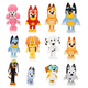 thumbnail image 1 of 12pcs Xtellar Bluey Familia Y Amigos Figura Modelo Juguete Regalo, 1 of 3