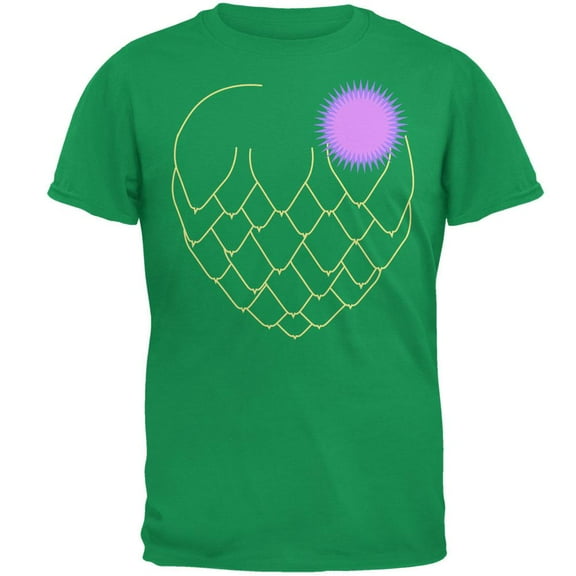 Halloween Vegetable Artichoke Costume Mens T Shirt Irish Green LG