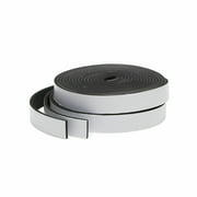 Window Weather Stripping Tape, 1 x 1/8 in Thick Black Foam Sealing ( 2 Rolls)