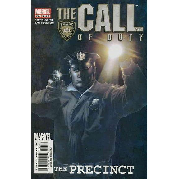 Call of Duty, The: The Precinct #4 VF ; Marvel Comic Book